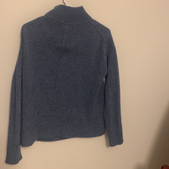 100% Cashmere Mock Neck Sweater - Picture 5 of 5